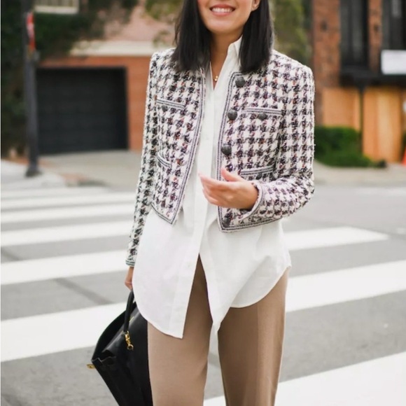 Veronica Beard Jackets & Blazers - Veronica Beard Black and White Checkered Blazer